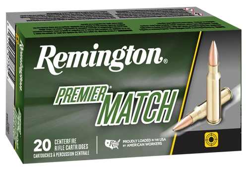 Remington Premier Match .223 Remington Ammo 52 Grain OTM Box of 20