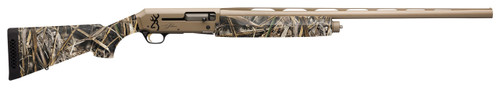 Browning Silver Field Lever Action Shotgun FDE Receiver Realtree Max-7 Camo Stock