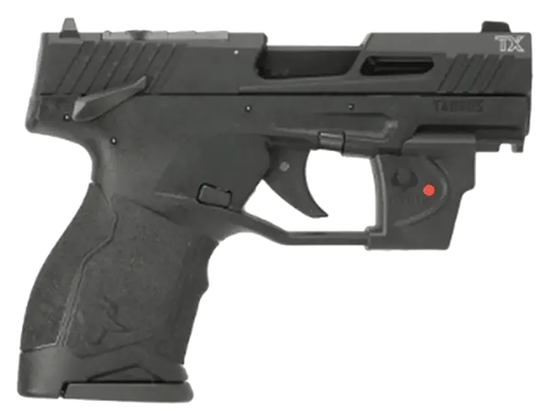 Taurus TX22 Compact 22 LR Pistol 3.6" Barrel 10+1 Round Matte Black (Threaded Barrel, Includes Two Magazines, Viridian Laser)