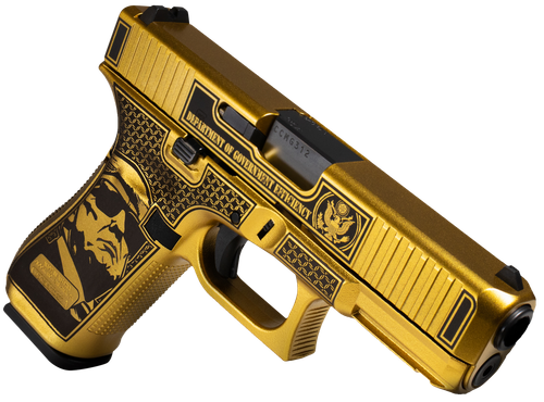 Glock 47 9mm Luger Pistol 4.49" Barrel 17+1 Round Cerakote Gold