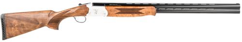 Tristar 33112 Trinity LT Over/Under 12 Gauge Shotgun 28 Inch Barrel Silver Engraved Aluminum Receiver Turkish Walnut Stock