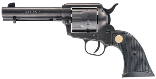 Chiappa Firearms CF340155 SAA 1873 Revolver .22 LR 4.75" Blued Barrel 10 Shot Black Grip