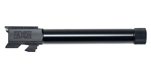Faxon Duty Series Barrel for Glock 22 Gen 2-5 40 S&W to 9mm Luger 1/2"-28 Threaded Muzzle Nitride