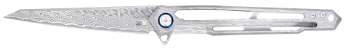 Cobratec Knives CTGSTDAMWNS Ghost 3.88 Inch Folding Knife