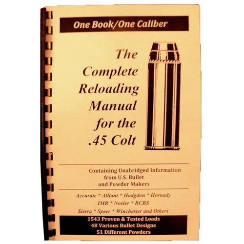 Loadbooks USA .45 Colt Reloading Manual