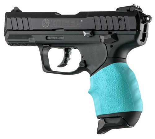 Hogue Handall Jr. Small Grip Sleeve Aqua