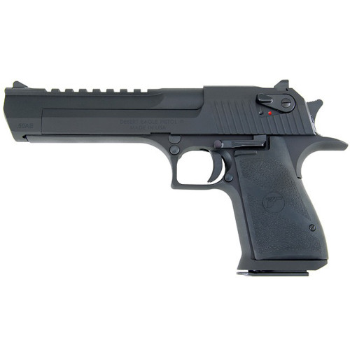 Magnum Research Desert Eagle Mark XIX 357 Magnum Pistol 6" Barrel 9+1 Round Black Oxide Slide Black Grip Black Oxide Frame