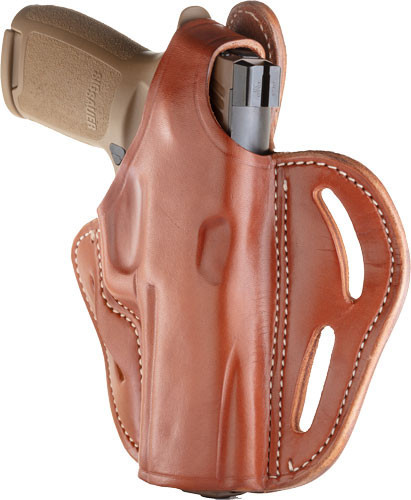 1791 Gunleather Mul-Fit RH Size 5 SIG P320 Thumb Break Belt Holster Brown