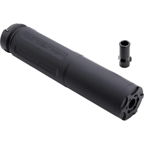 CMMG Defcan 9 Suppressor 9mm 1/2x28 Black with HUB Adaptor