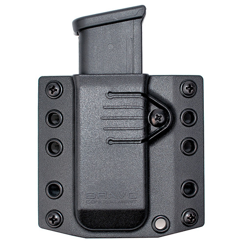 Bravo Concealment Single Magazine Pouch Black Glock 43/S&W Shield