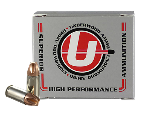 Underwood Xtreme Defender 9mm Luger +P Ammo 90 Grain Lehigh Xtreme Defense Fluted Lead Free Box of 20