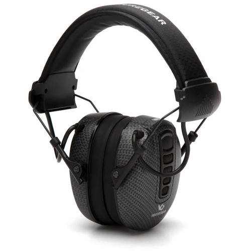 Pyramex Clandestine Electronic Earmuffs Black Graphite
