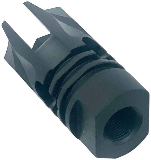 LBE Unlimited ARFH-REV Flash Hider 5.56mm 1/2x28 Thread Black