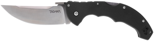 Cold Steel Talwar Pocket Knife 4" Plain S35VN Blade 5.25" G10 Handle Black