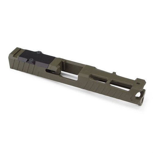 Zaffiri Precision ZPS.4 Slide for Glock 17 Gen 3 9mm Luger Optic Ready OD Green