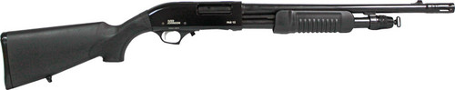 Iver Johnson Pump 12 Gauge Shotgun 18" Blued Barrel Synthetic Stock (5+1 Capacity)
