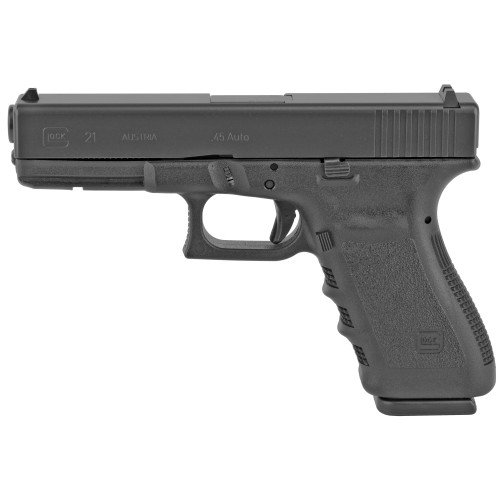 Glock 21SF Gen3 45 ACP Pistol 4.5" Barrel 10+10 Round Matte Black - Image 1
