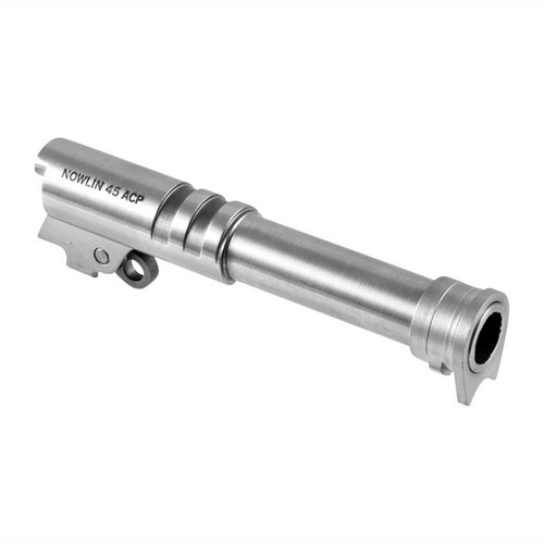 Nowlin Barrel 1911 45 ACP 4.25" Stainless Steel Ramped