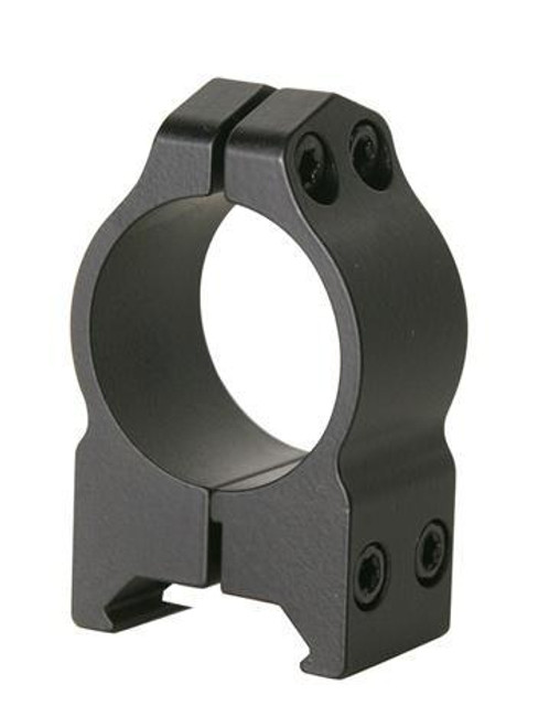 Warne Maxima 2-Piece Scope Mounts CZ 527 16mm Dovetail 1-Inch High Matte Black