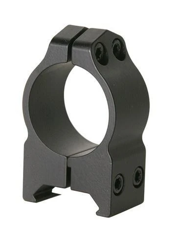 Warne Maxima 2-Piece Scope Mounts CZ 527 16mm Dovetail 1-Inch High Matte Black