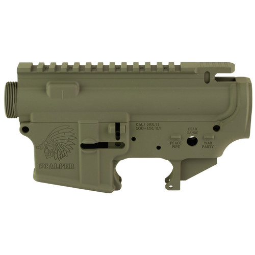 Sons Of Liberty Gun Works Scalper STRPD Receiver Set Olive Drab Green