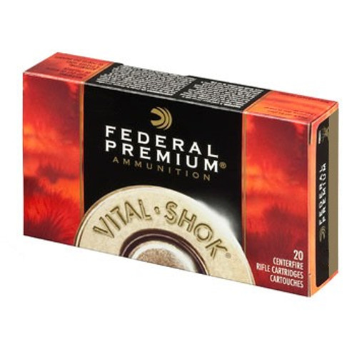 Federal Vital-Shok 7mm Remington Magnum Ammo 140 Grain Nosler Partition Box of 20