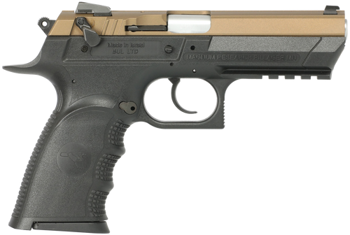 Magnum Research Baby Eagle III 9mm Pistol 4.43" Barrel 15+1 Round Burnt Bronze Slide Black Grip