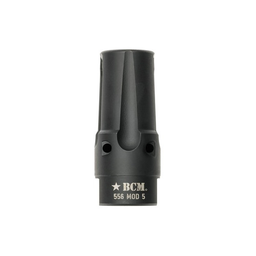 Bravo Company BCM GUNFIGHTER Mod 5 Compensator 1/2"-28 Thread AR-15 Steel Black Bravo Company BCM GUNFIGHTER Mod 5 Compensator 1/2"-28 Thread AR-15 Steel Black