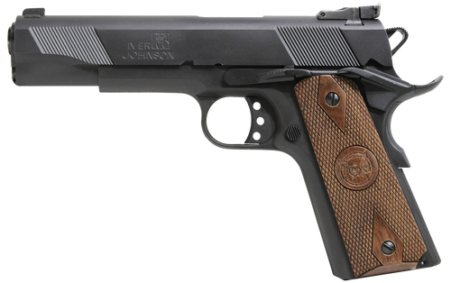 Iver Johnson 1911A1 Eagle 9mm Luger Pistol 5" Barrel 8+1 Round Matte Blued