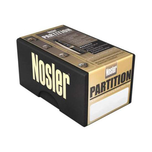 Nosler Partition 30 Caliber .308 165 GR Spitzer 50 Per Box