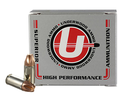Underwood Xtreme Defender 9mm Luger Ammo 90 Grain Lehigh Xtreme Defense Fluted Lead Free Box of 20
