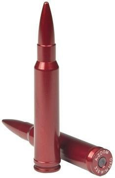 A-ZOOM Action Proving Dummy Round, Snap Cap 338 Winchester Magnum Aluminum 2PK