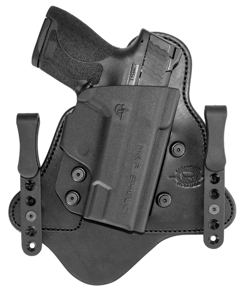Comp-Tac MTAC IWB Kydex/Leather Holster Black Right Hand for S&W M&P Shield EZ 380