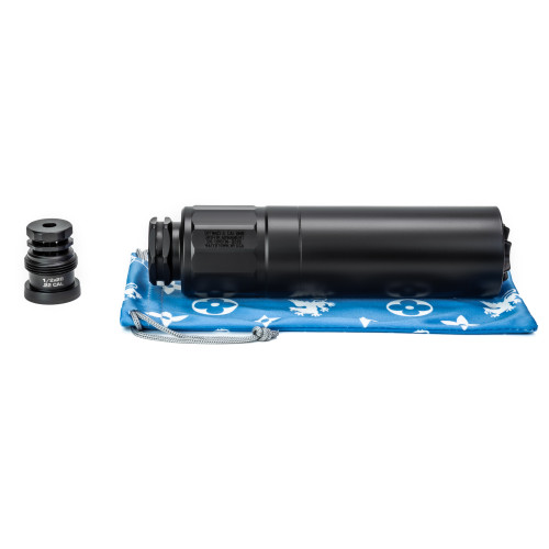 Griffin Armament Optimus 6 Suppressor 6mm 1/2x28 Thread Black - Image 1