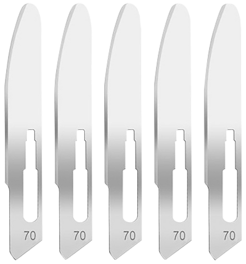 Hogue Expel Replacement Blades High Carbon Steel #70 5-Pack Hogue Expel Replacement Blades High Carbon Steel #70 5-Pack