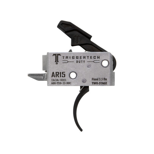 TriggerTech AR-15 Duty Curved Trigger 2-Stage 3.5 lb