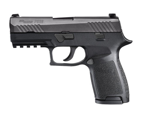 Sig Sauer P320 Compact 9mm Luger Pistol 3.9" Barrel 15+1 Round Black Nitron Slide Black Grip