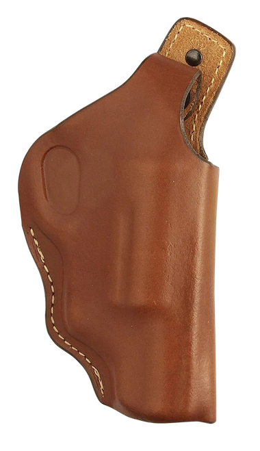 Hunter Company 1167 High Ride OWB Holster Chestnut Tan Leather Right Hand