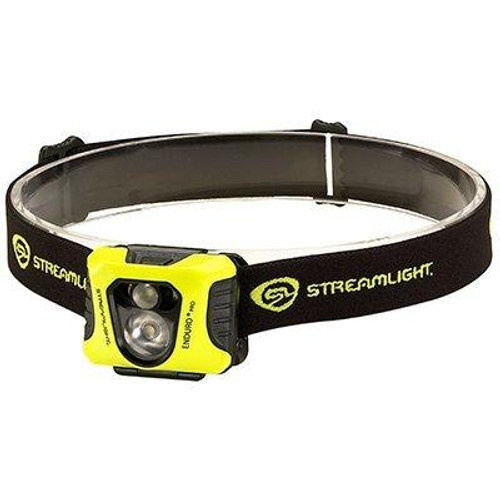 Streamlight Enduro LED Headlamp Black with Yellow Faceplate