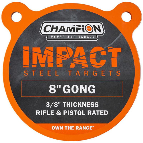 Champion Impact Steel Gong Target 8 Inch Round Champion Impact Steel Gong Target 8 Inch Round