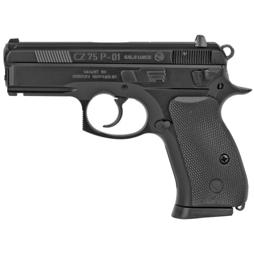CZ 75 P-01 9mm Luger Pistol 3.75" Barrel 14+1 Round Black - Image 1