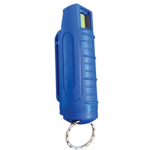 Personal Security Products PSP 0.5 oz Blue Heat Pepper Spray with Hard Case and Key Ring