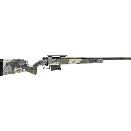 Springfield Armory Model 2020 Waypoint Bolt Action Rifle 6mm Creedmoor 20" Carbon Fiber Barrel Evergreen Camo Stock (TriggerTech Adjustable Trigger)