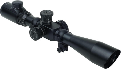 Hatsan Optima 4-16x44 E-SFT Rifle Scope 30mm Illuminated Mil-Dot Black