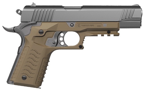 Recover Innovations CC3H-02 Grip and Rail System Tan Polymer 1911 Recover Innovations CC3H-02 Grip and Rail System Tan Polymer 1911