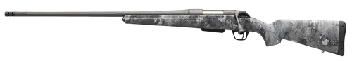 Winchester XPR Extreme Bolt Action Rifle 270 Winchester Left Hand 24" Fluted Tungsten Threaded Barrel Tungsten Frame TrueTimber Midnight Field Stock