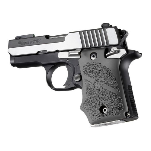 Hogue Grips Sig Sauer P938 Rubber Slate Grey