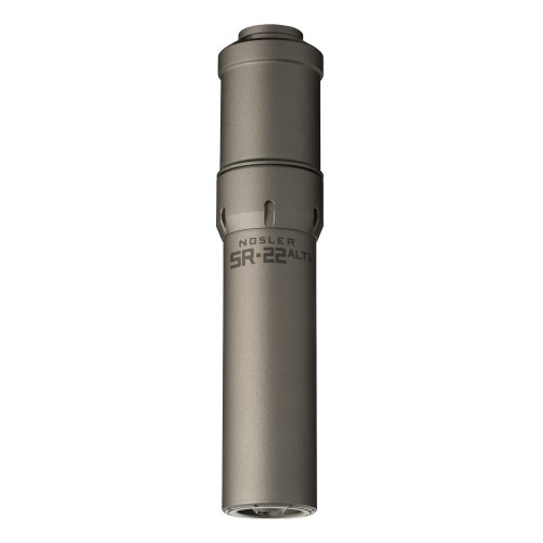 Nosler SR-22 ALTi Suppressor 1/2x28 .22 LR 7.53" Grey