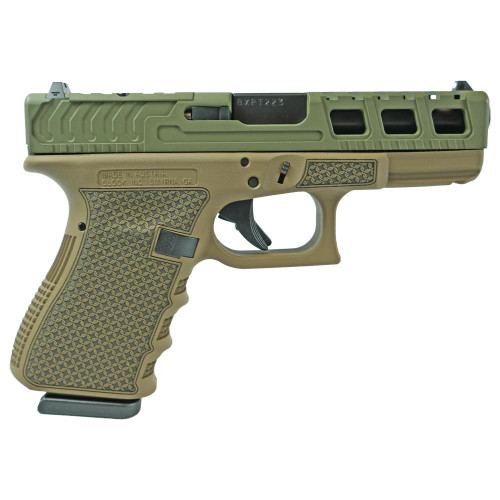 Glock 19 Gen 3 9mm Luger Pistol 4" Barrel 15+1 Round  Milled Optics Ready Slide