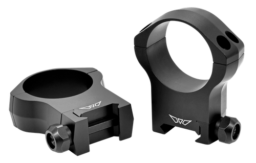 Warne 7244M Scope Rings 35mm Matte Black Ultra High 0 MOA